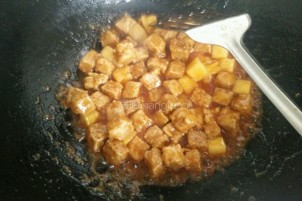 菠萝豆腐的做法图解11