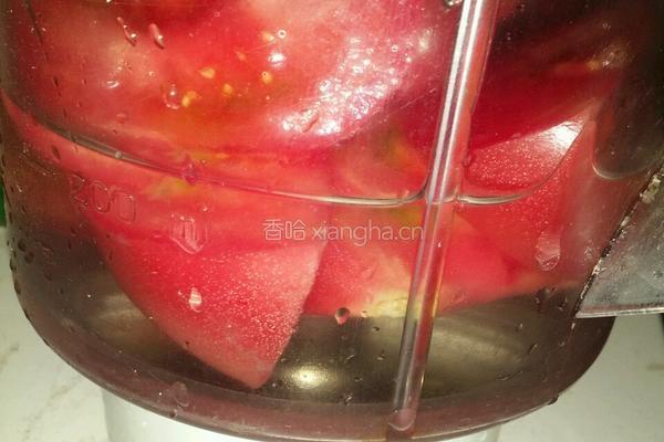 西红柿汁的做法图解3