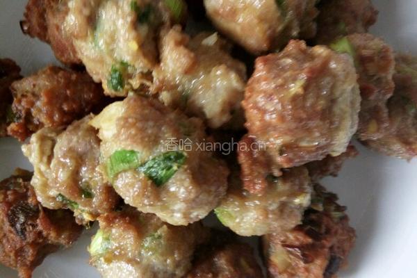 炸肉丸子的做法图解10