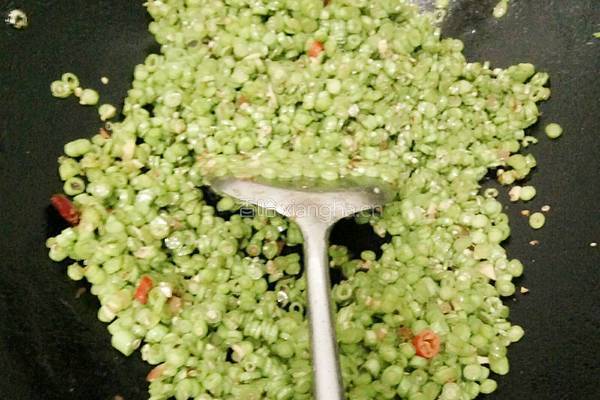 肉末豆角的做法图解5