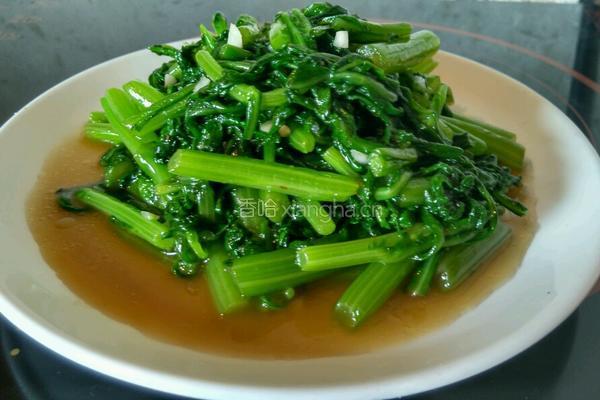 凉拌茼蒿的做法图解5
