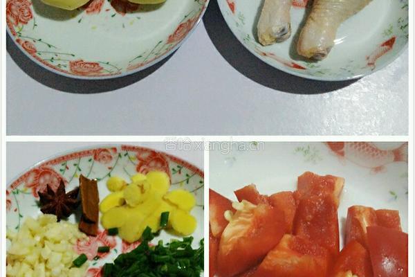 红烧土豆鸡块的做法图解1