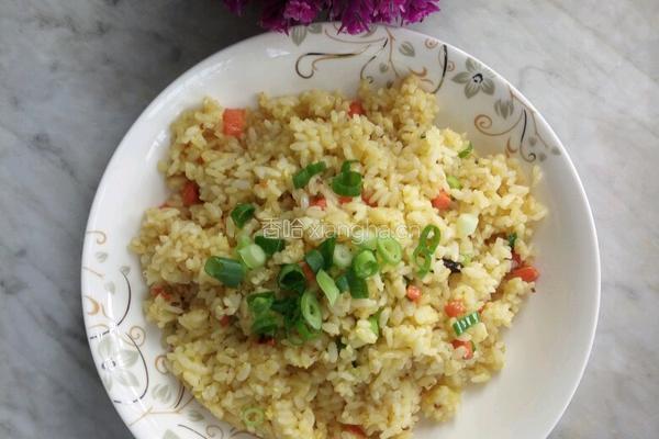 黄金蛋炒饭的做法图解7