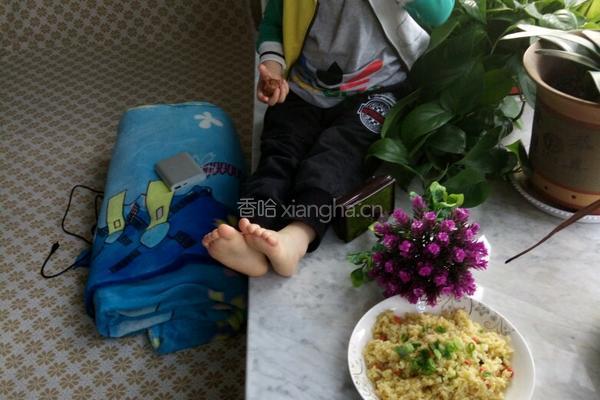 黄金蛋炒饭的做法图解9
