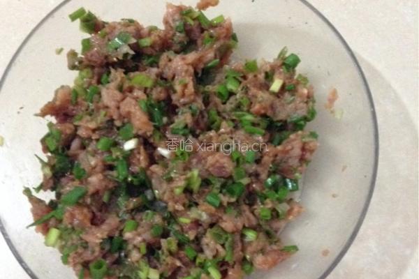烫面葱香千层肉饼的做法图解4