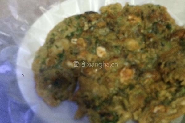 海蛎煎蛋的做法图解5