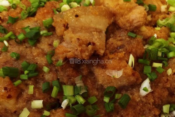 蒸米粉肉的做法图解14