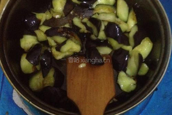西红柿烧茄子的做法图解5