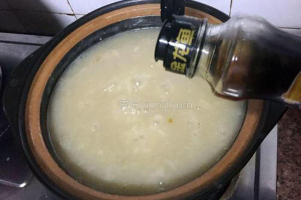 猪肝粥的做法图解11