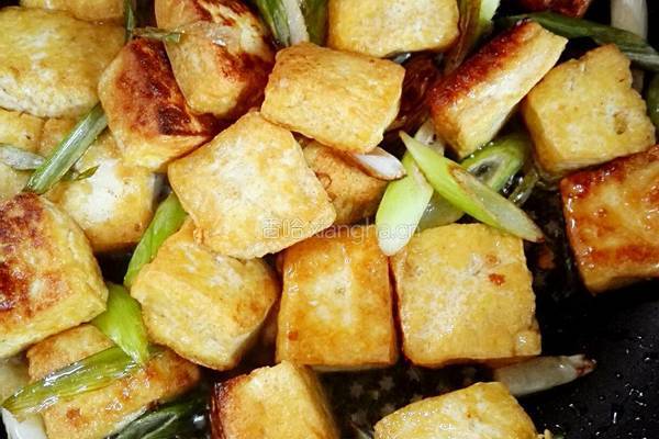 大葱炒豆腐的做法图解8