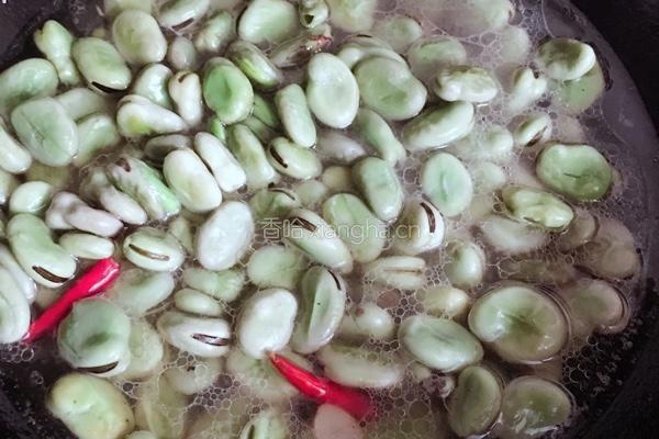 葱油蚕豆的做法图解14