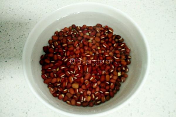 红豆豆浆的做法图解2