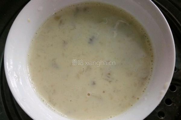 香蕉鸡蛋羹的做法图解5