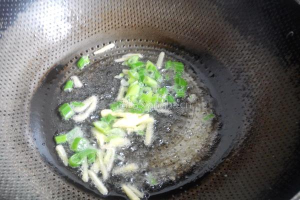 清炒香菇油菜的做法图解6