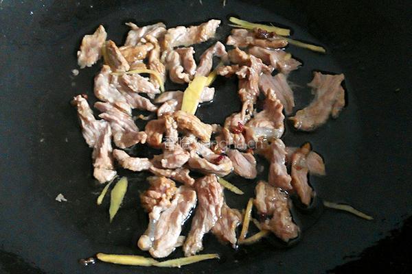 春笋炒肉的做法图解6