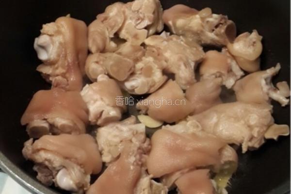 红烧香润蹄的做法图解5