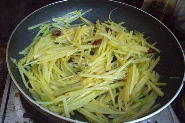炒土豆丝的做法图解7