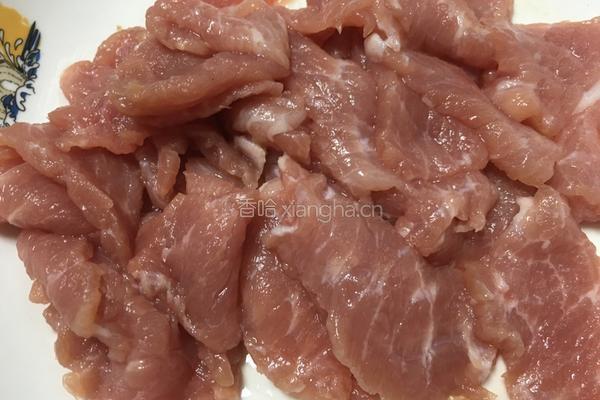 青椒炒肉片的做法图解3