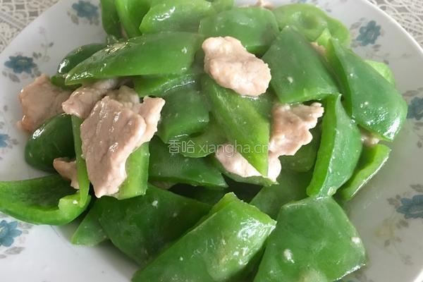 青椒炒肉片的做法图解12