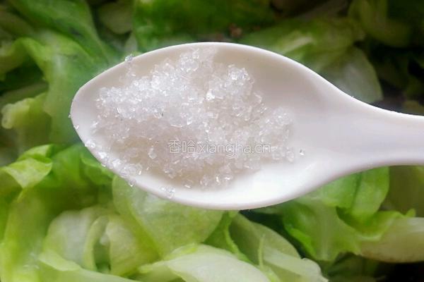手撕凉拌包菜的做法图解4