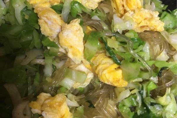 白菜炒粉丝的做法图解13