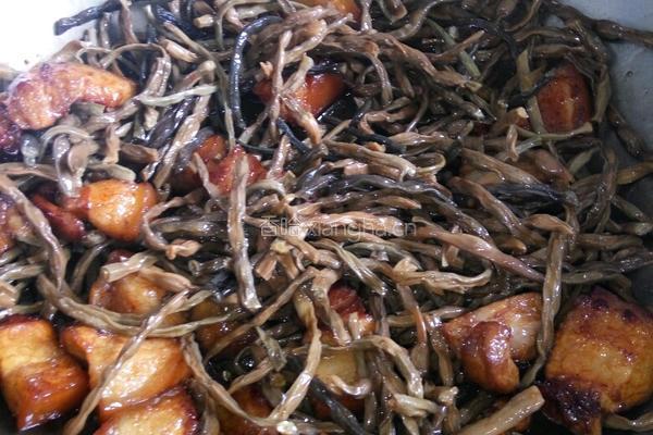 干豆角红烧肉的做法图解6