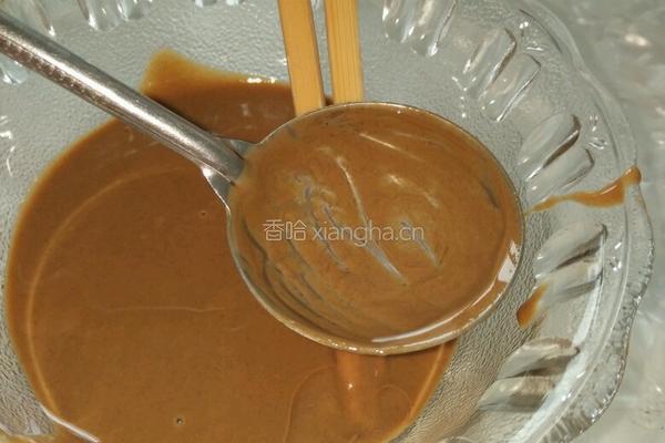 麻酱面的做法图解2