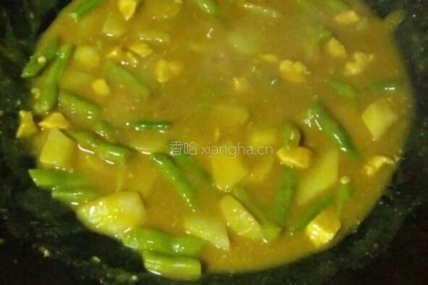 咖喱鸡肉饭的做法图解5