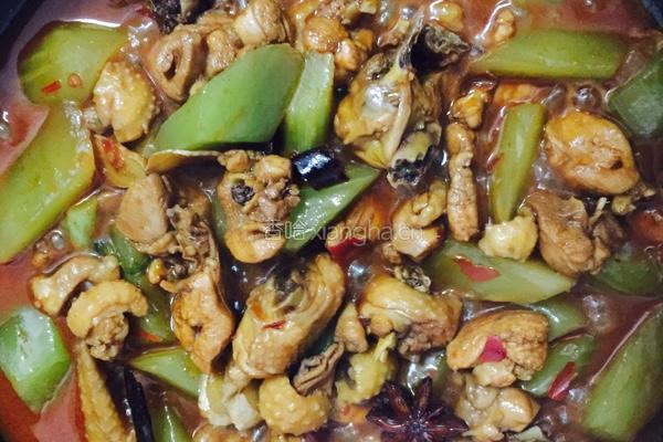 莴笋烧鸡的做法图解6
