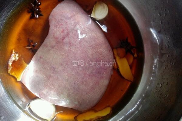 香卤猪肝的做法图解2