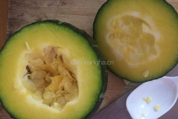 青南瓜蛊的做法图解1