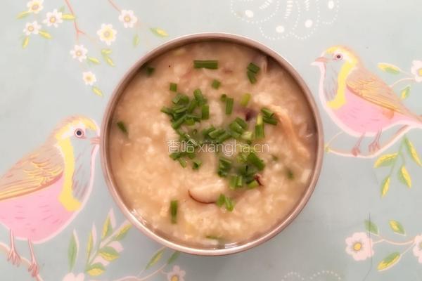 香菇鸡肉粥的做法图解5