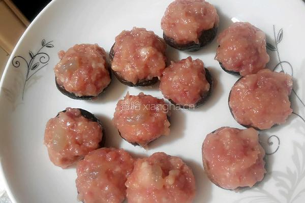 香菇蒸肉饼的做法图解6