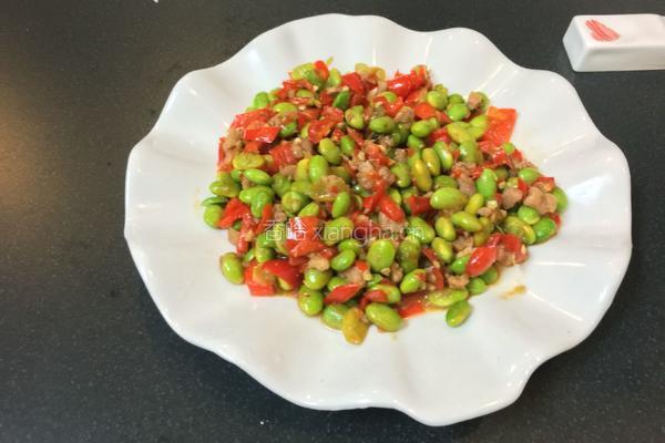 毛豆炒肉的做法图解9