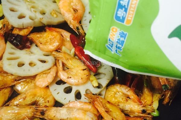 麻辣干锅虾的做法图解12