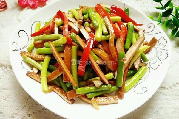 蒜苔的做法图解9