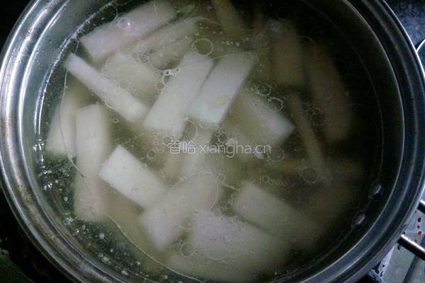 白萝卜排骨汤的做法图解7