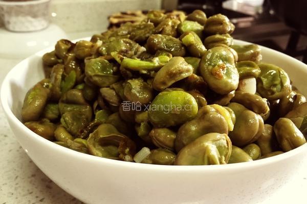 清炒蚕豆的做法图解9