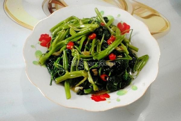 素炒空心菜的做法图解6