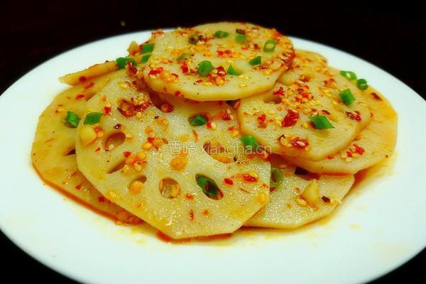 凉拌香辣莲藕的做法图解9