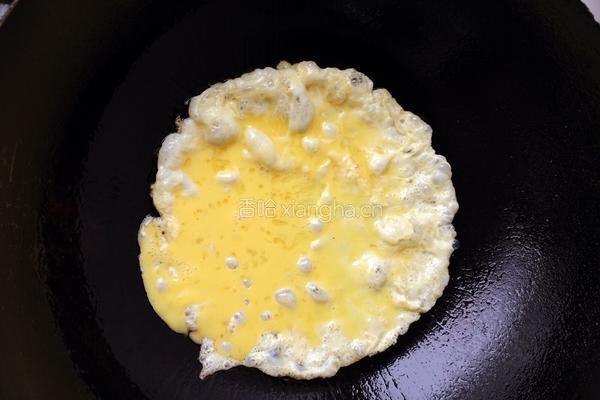 香肠胡萝卜蛋炒饭的做法图解3