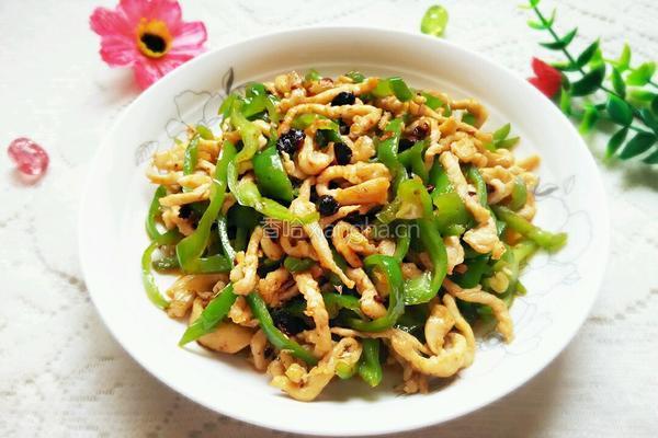 豆豉辣椒炒肉的做法图解10