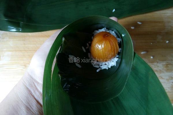 红豆蜜枣粽子的做法图解8