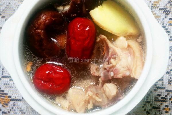 香菇鸡汤的做法图解5