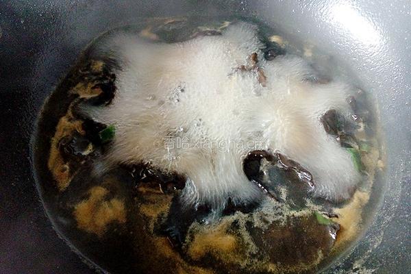 木耳鸡蛋汤的做法图解10