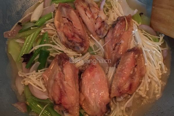 干锅香辣鸡翅的做法图解11