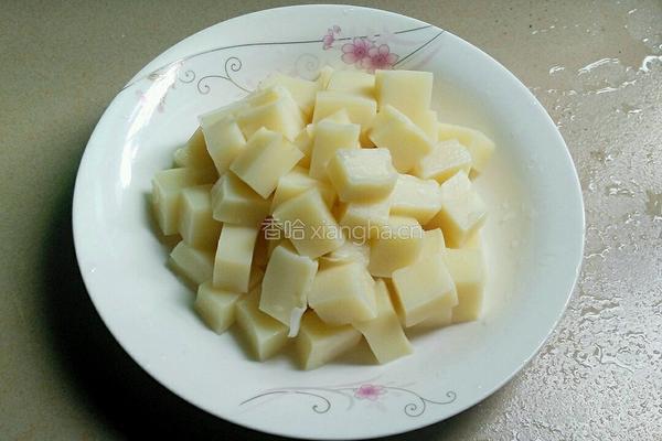 凉拌米豆腐的做法图解4