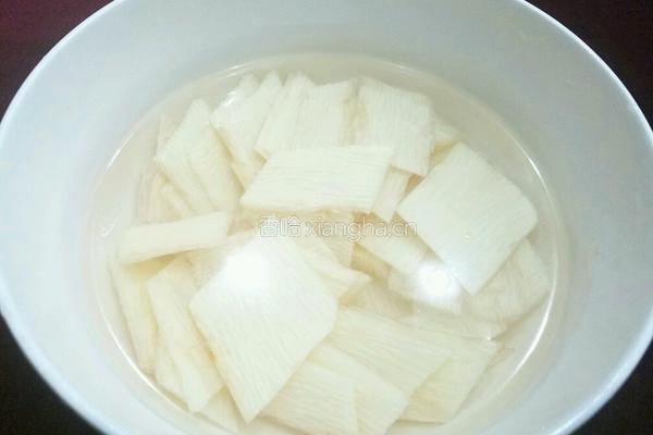 清炒山药西兰花的做法图解4
