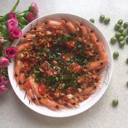 蒜蓉蒸虾的做法[图]