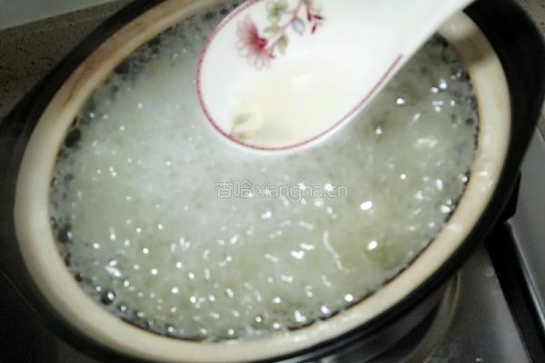绿豆稀饭的做法图解5